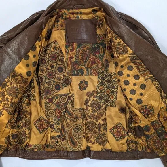 Vintage Italian Crop Leather jacket - Picture 8 of 10